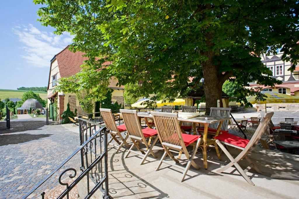 Resort Schloss Auerstedt Kamer foto